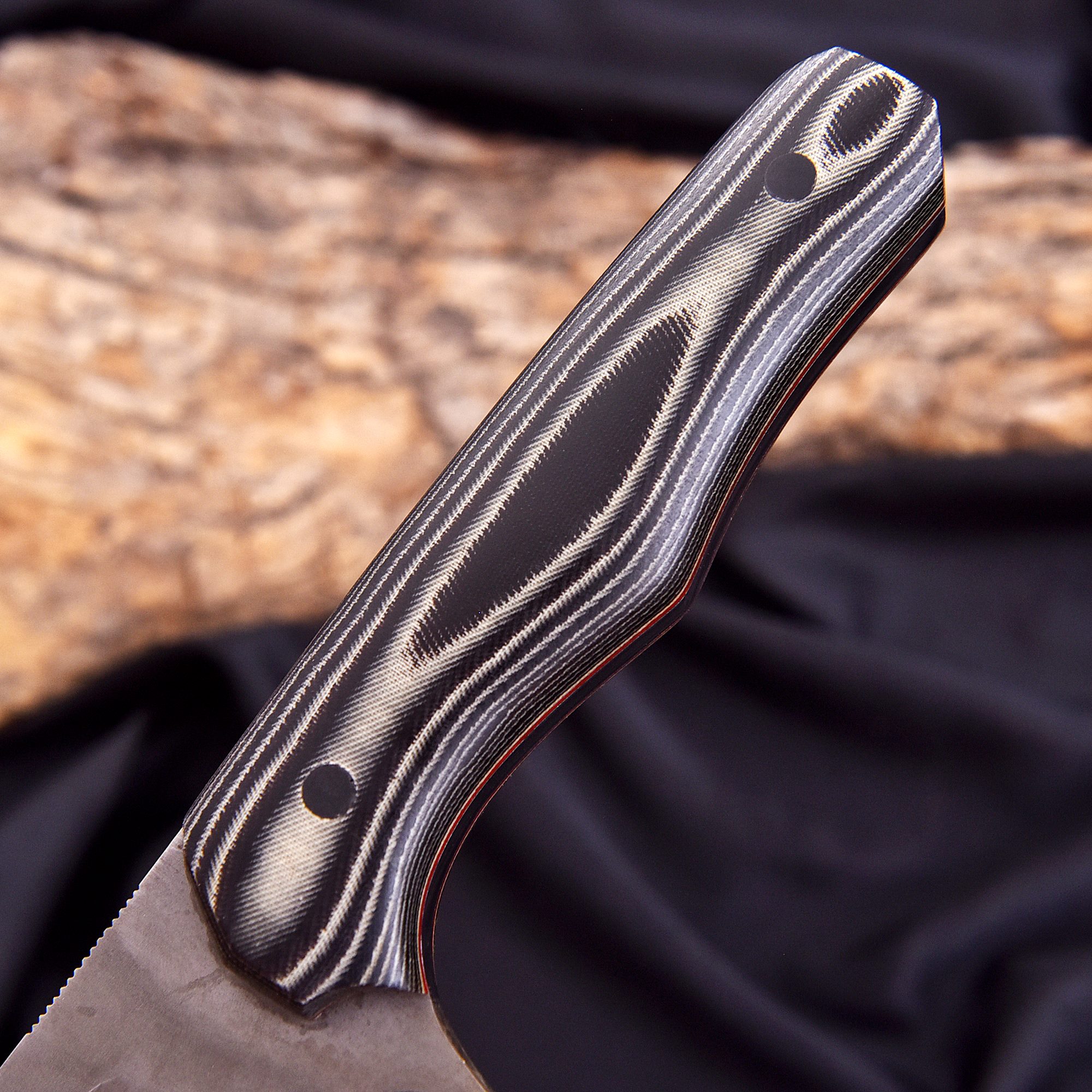 Unique Outdoor, Camping Knife, Full Tang with Micarta Handle - Image 4