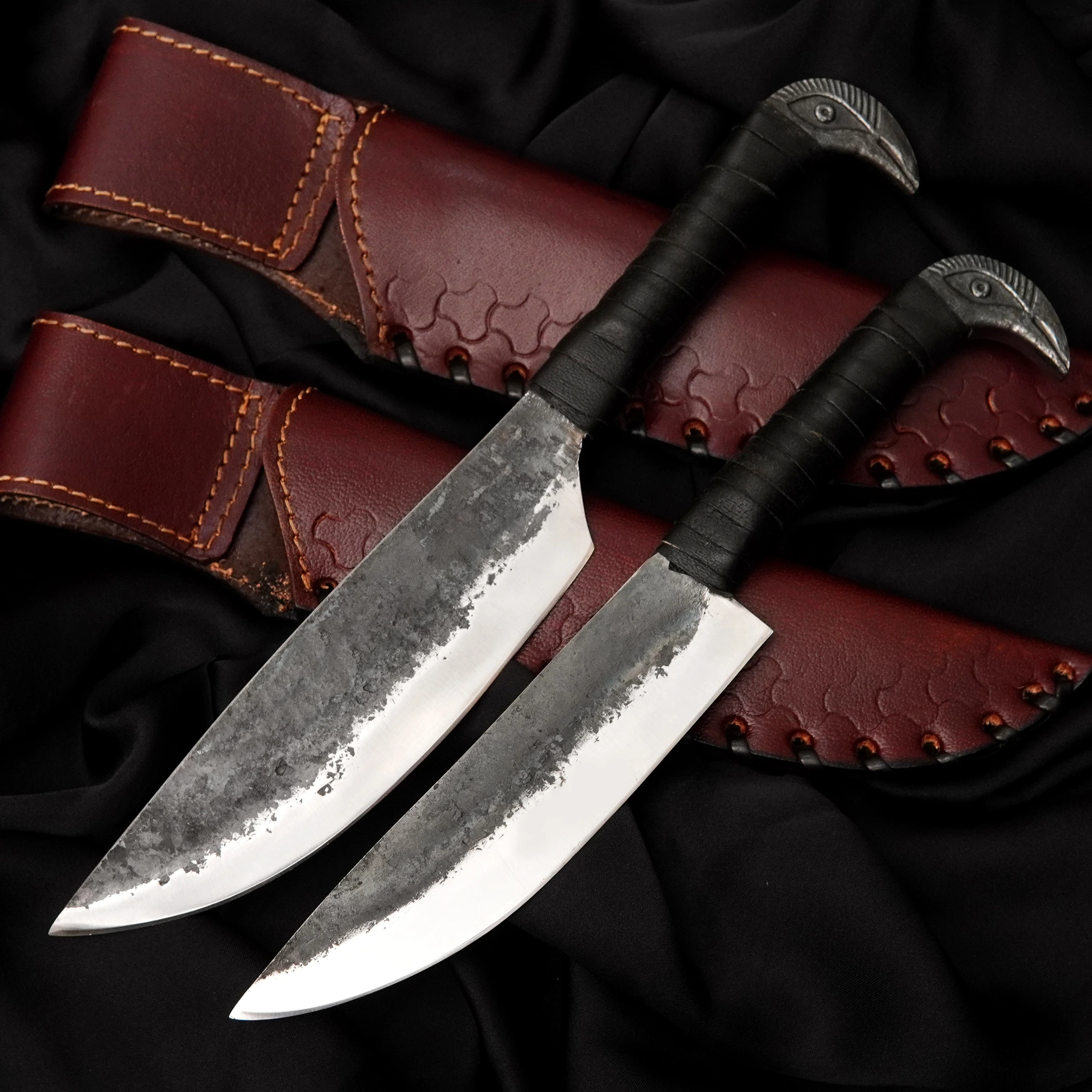 Forged-hunting-knive