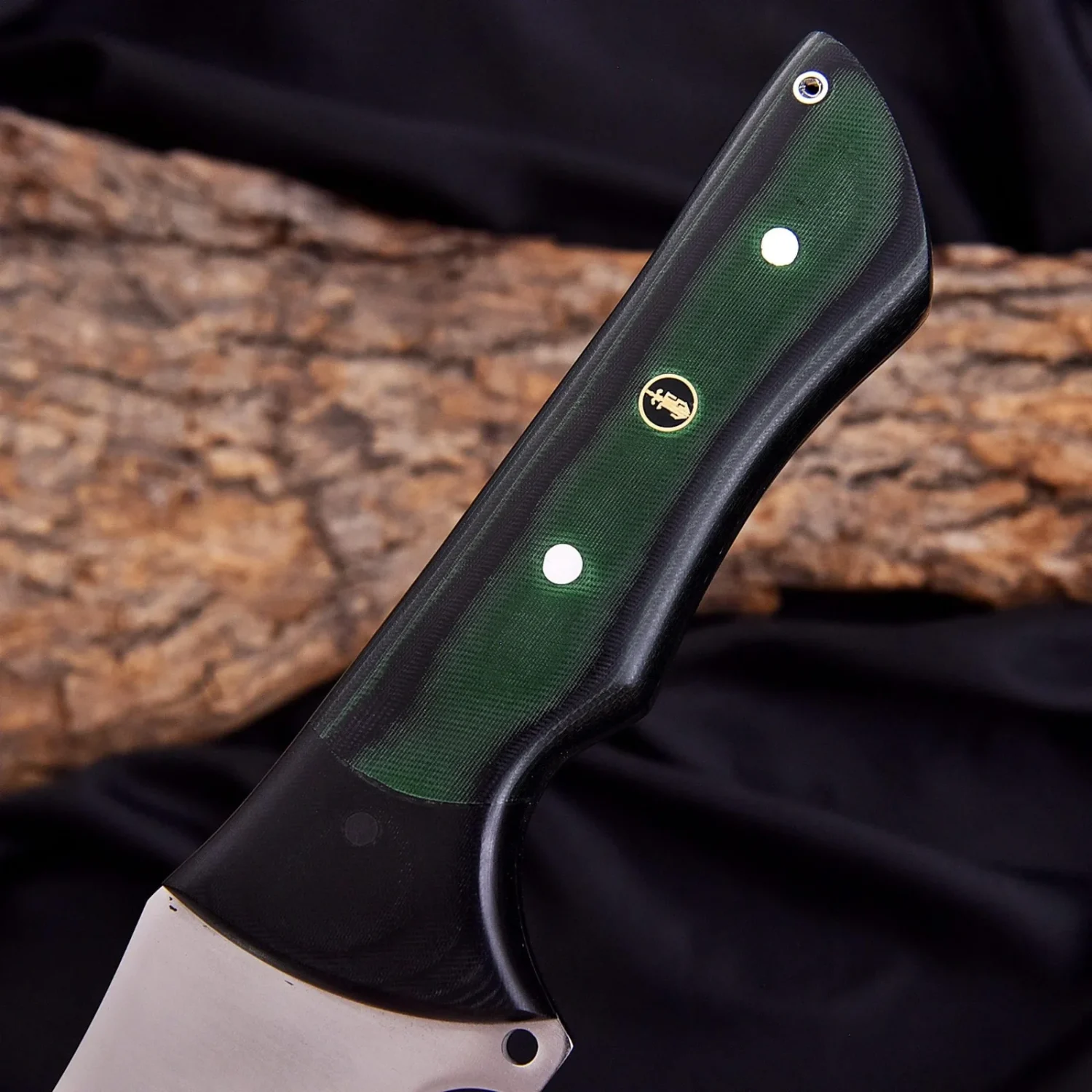 Handmade Bowie Knife, Full Tang Hunting & Survival Knife, Micarta Handle