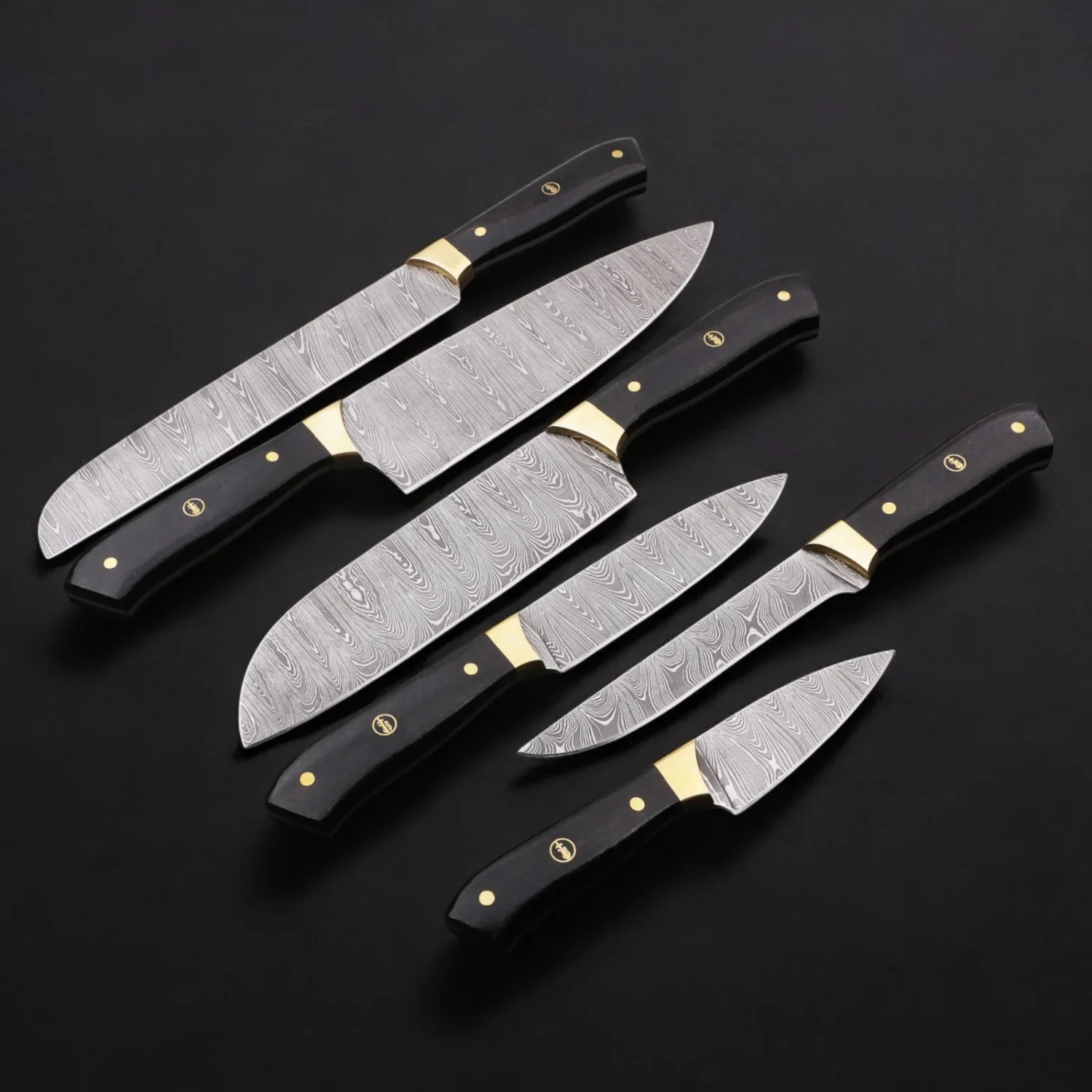 Premium-Damascus-Steel-Chef-Knife-Set