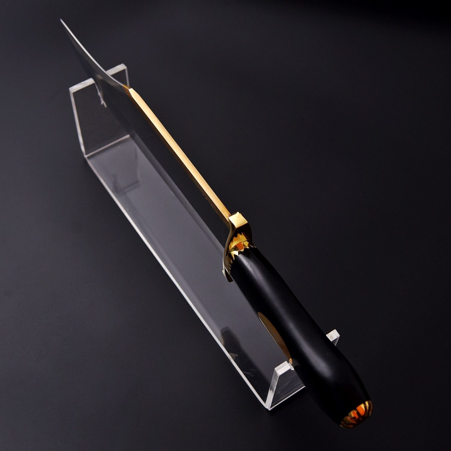 JS Handmade Bowie Knife, Micarta Handle