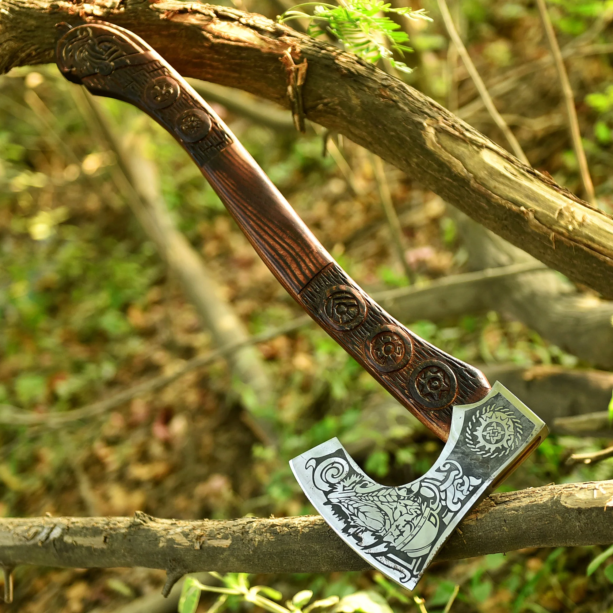 Forged Viking Axe,JS-114